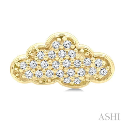Cloud Petite Diamond Fashion Earrings
