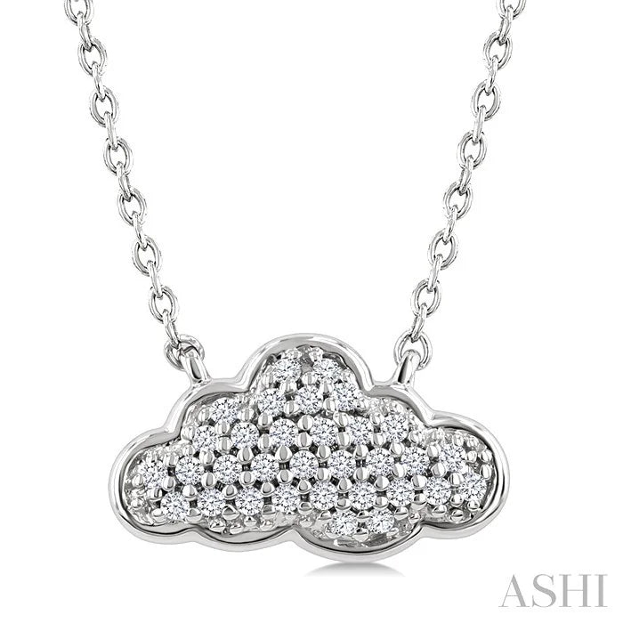 Cloud Petite Diamond Fashion Pendant