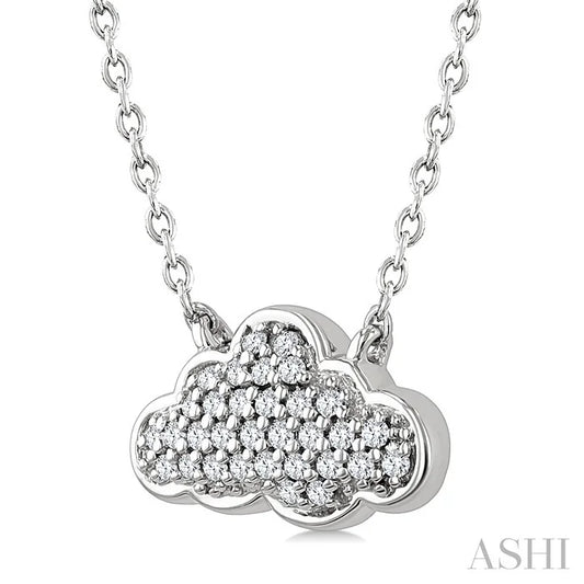Cloud Petite Diamond Fashion Pendant
