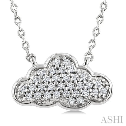 Cloud Petite Diamond Fashion Pendant