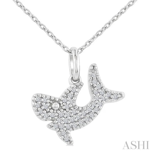 Shark Petite Diamond Fashion Pendant