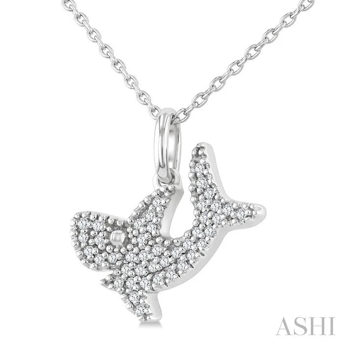 Shark Petite Diamond Fashion Pendant