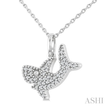 Shark Petite Diamond Fashion Pendant