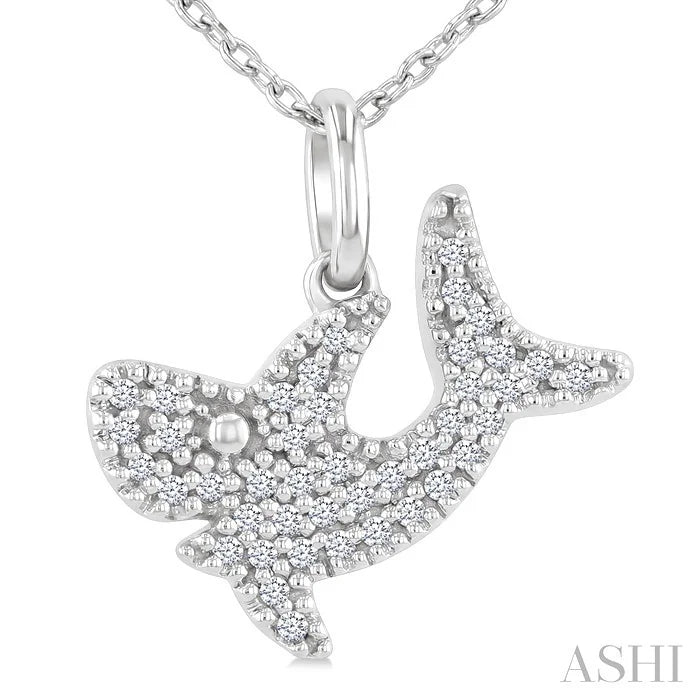 Shark Petite Diamond Fashion Pendant