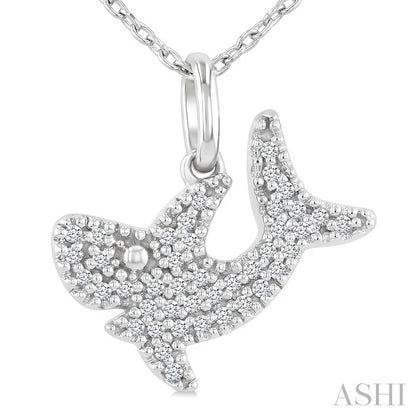 Shark Petite Diamond Fashion Pendant