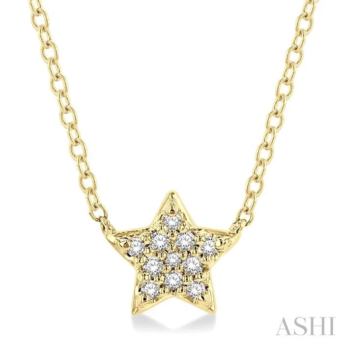 Star Petite Diamond Fashion Pendant