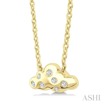 Cloud Petite Diamond Fashion Pendant
