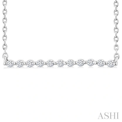 Petite Diamond Fashion Bar Pendant