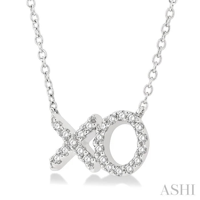 X & O Petite Diamond Fashion Pendant
