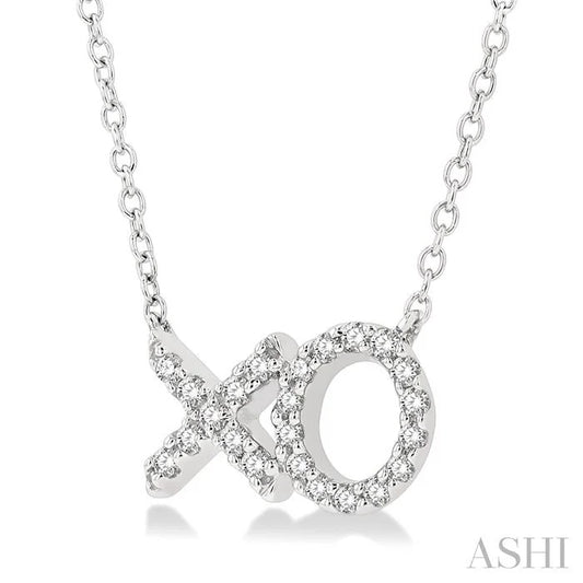 X & O Petite Diamond Fashion Pendant