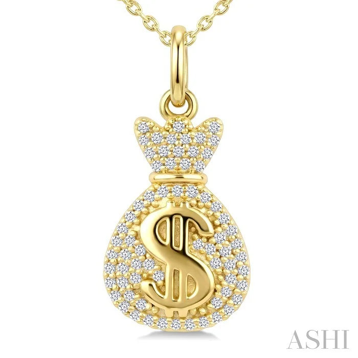 Dollar Diamond Fashion Pendant