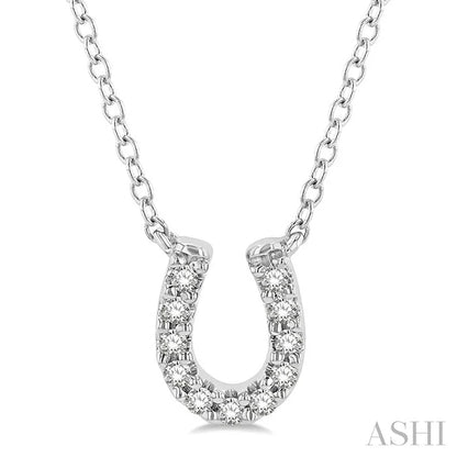 Horseshoe Petite Diamond Fashion Pendant