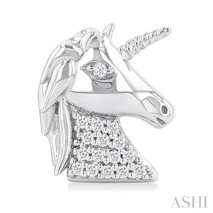Unicorn Petite Diamond Fashion Earrings