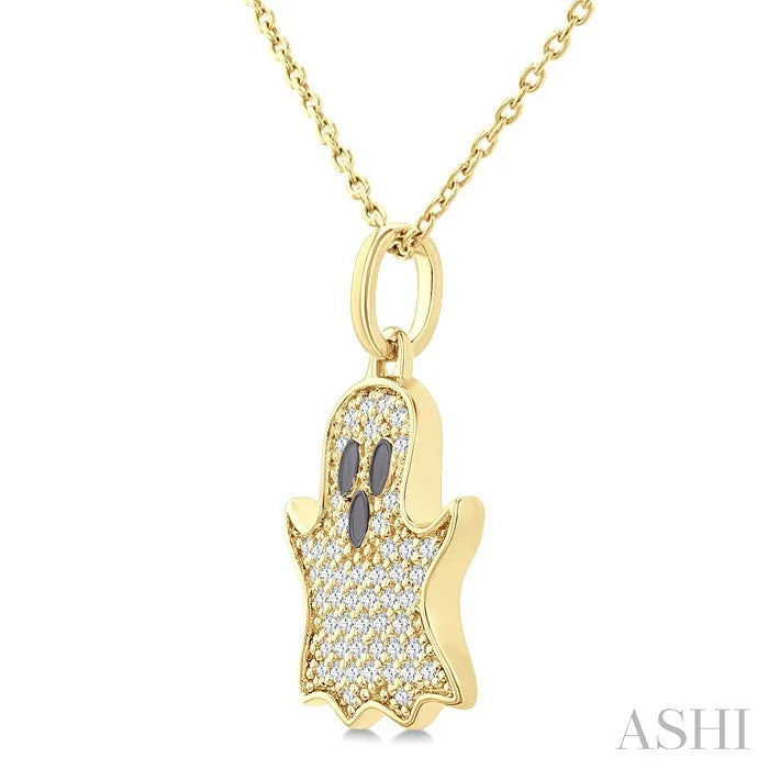 Ghost Petite Diamond Fashion Pendant