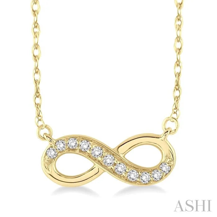 Infinity Petite Diamond Fashion Pendant