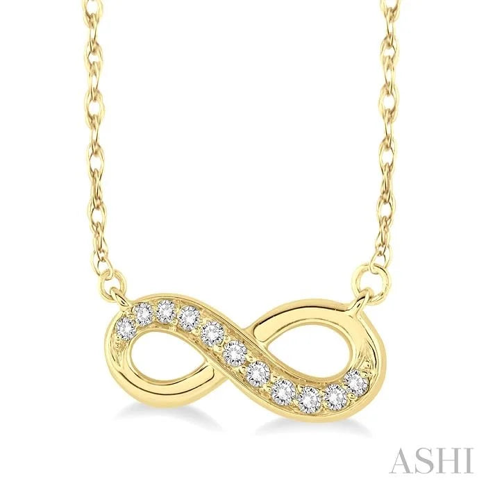 Infinity Petite Diamond Fashion Pendant