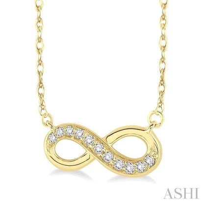 Infinity Petite Diamond Fashion Pendant