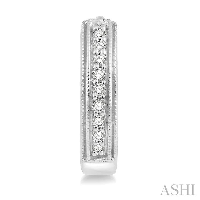 Petite Diamond Huggie Fashion Earrings