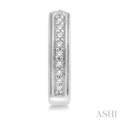 Petite Diamond Huggie Fashion Earrings