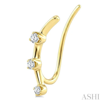 Diamond Fashion Ear Climbers