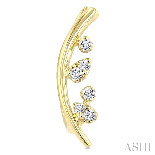 Diamond Fashion Ear Climbers