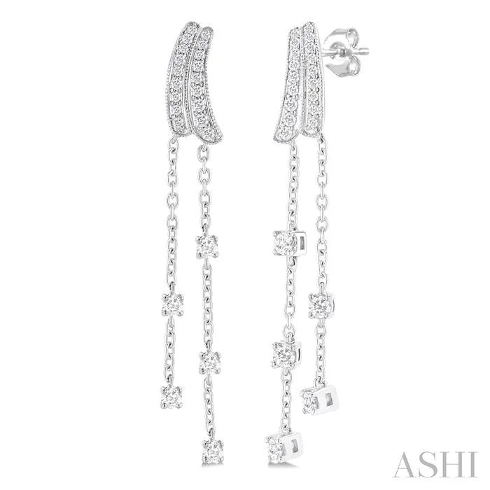 Diamond Fashion Chain Earrings