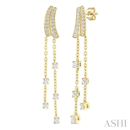 Diamond Fashion Chain Earrings
