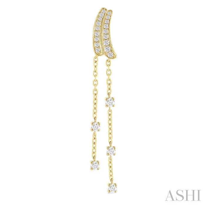 Diamond Fashion Chain Earrings