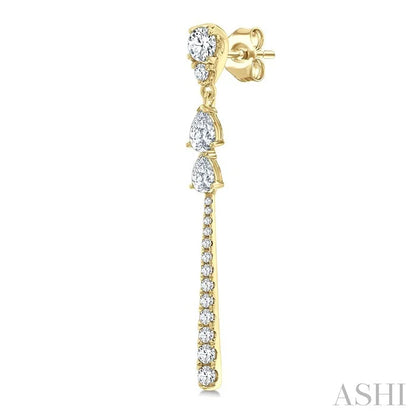 Diamond Fashion Long Earrings