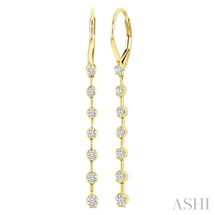 Diamond Fashion Long Earrings