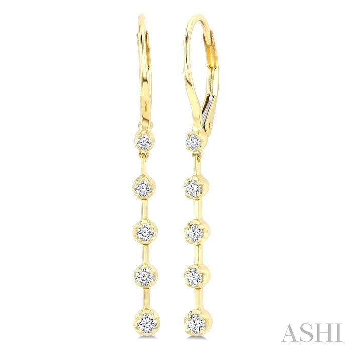 Diamond Fashion Long Earrings