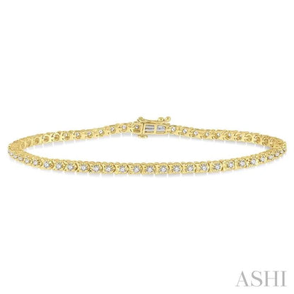 Tulip Diamond Tennis Bracelet