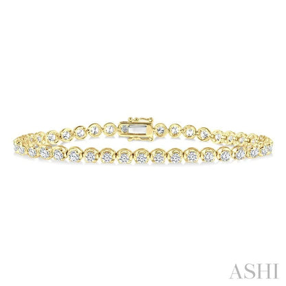 Illusion Diamond Tennis Bracelet