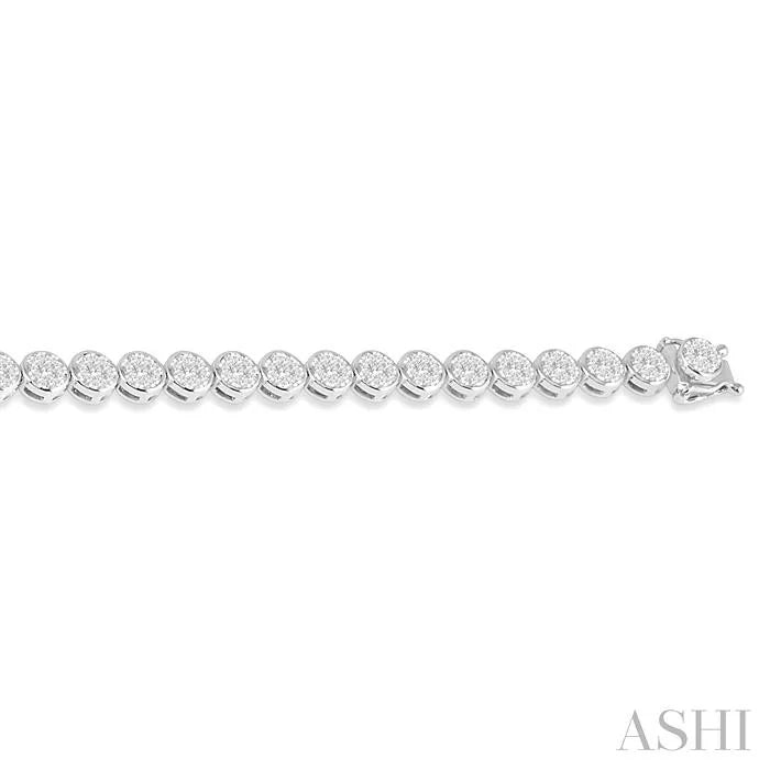 Round Shape Lovebright Essential Diamond Bracelet