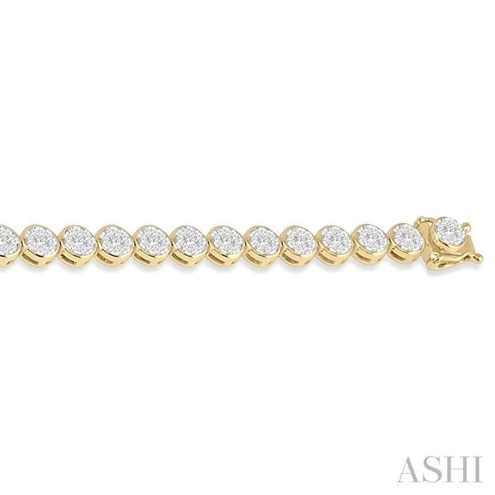 Round Shape Lovebright Essential Diamond Bracelet