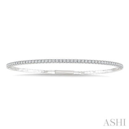 Diamond Fullway Straight Flex Bangle