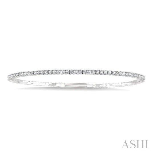 Diamond Fullway Straight Flex Bangle