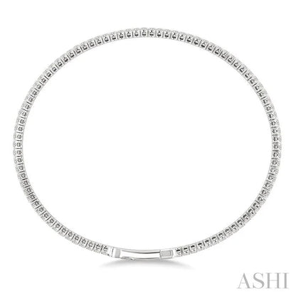 Diamond Fullway Straight Flex Bangle