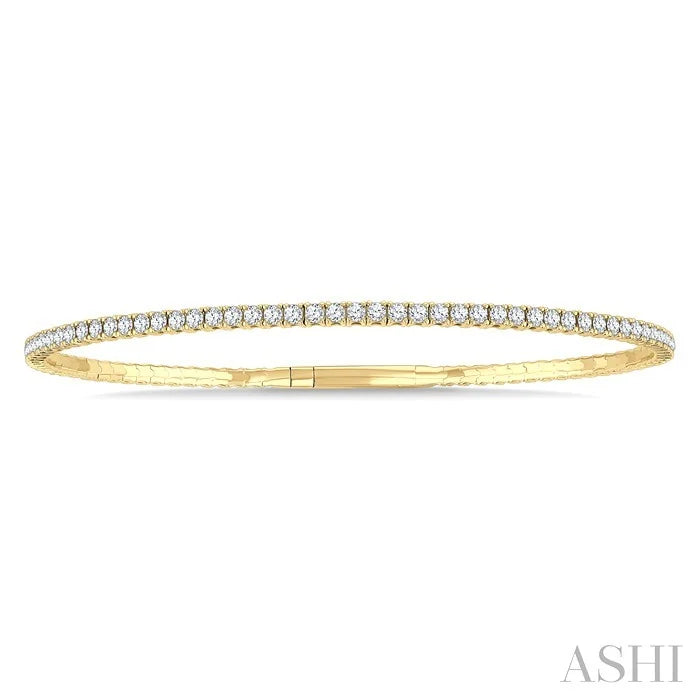 Diamond Fullway Straight Flex Bangle