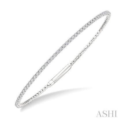 Diamond Fullway Straight Flex Bangle