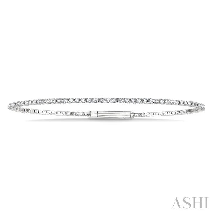 Diamond Fullway Straight Flex Bangle