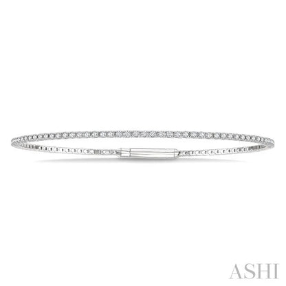 Diamond Fullway Straight Flex Bangle