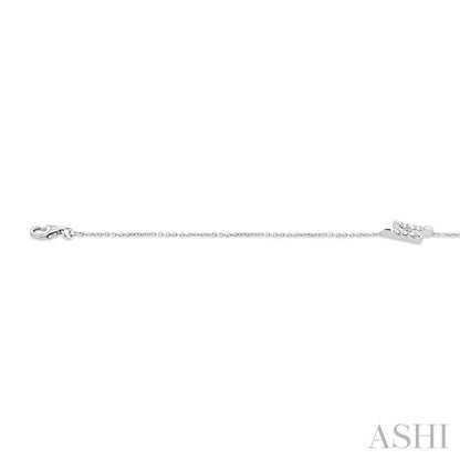 Lightning Bolt Petite Diamond Fashion Chain Bracelet