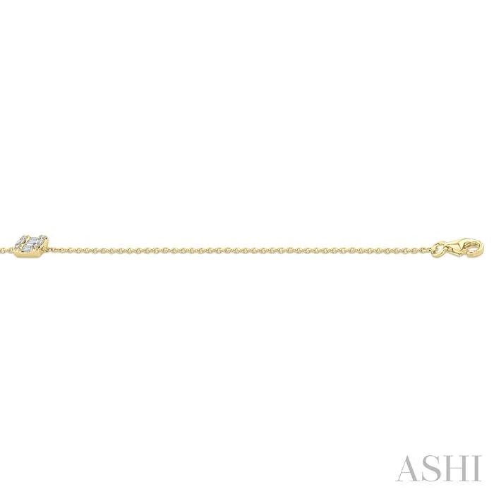 Fusion Petite Diamond Fashion Chain Bracelet