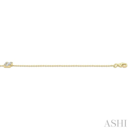 Fusion Petite Diamond Fashion Chain Bracelet