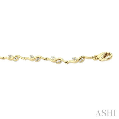 Leaf Diamond Fashion Bracelet