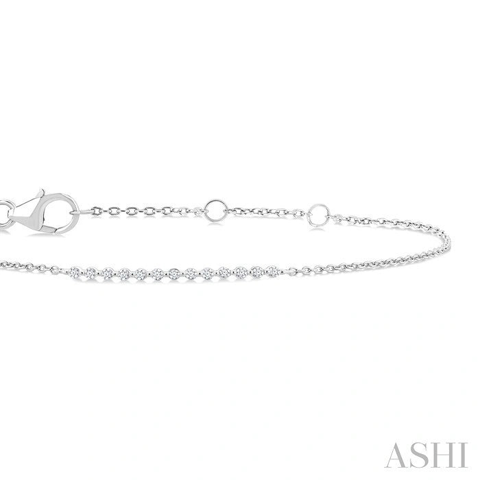 Bar Diamond Fashion Chain Bracelet