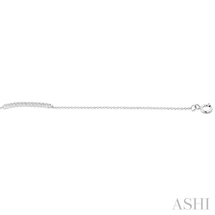 Bar Diamond Fashion Chain Bracelet