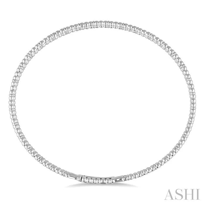 Flora Halfway Diamond Flex Bangle