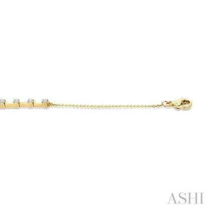 Floating Diamond Fashion Chain Bracelet